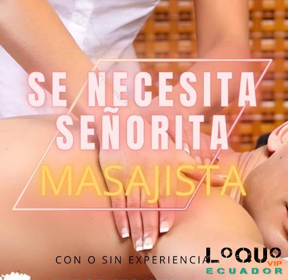 Masajes Eróticos Pichincha: OFERTA LABORAL ,PARA SEÑORITAS